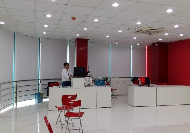 Bảng báo giá rèm văn phòng 5 Bảng báo giá rèm văn phòng kiểu cuốn