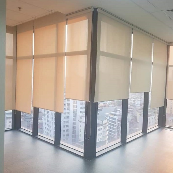 Rèm Cuốn Màu Vàng Kem 7 Rèm cuốn màu vàng kem hiện đại