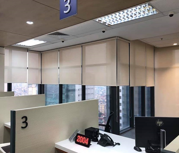 Rèm Cuốn Màu Vàng Kem 5 Rèm cuốn màu vàng kem