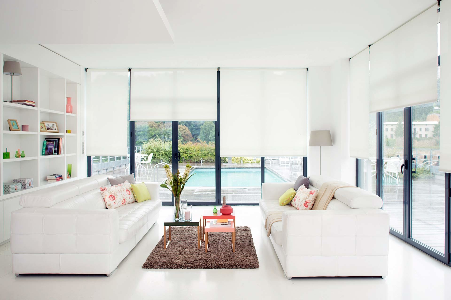 Rèm chống nắng tạo nên không gian nội thất hoàn hảo