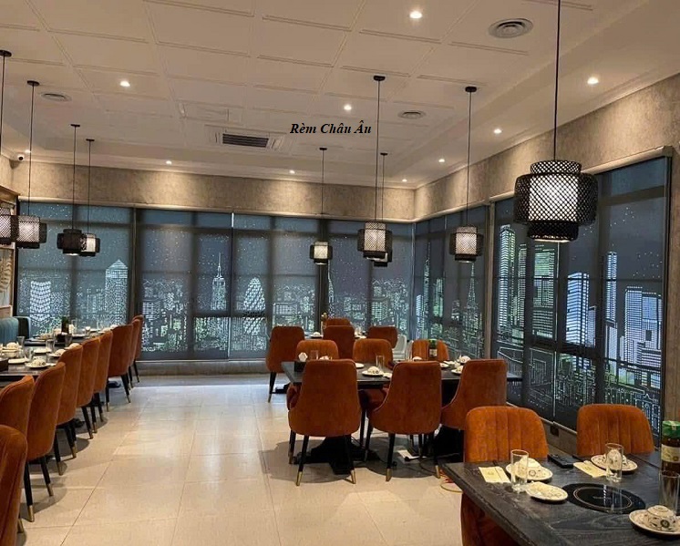 Tư Vấn Chọn Rèm Cuốn Khắc Laze Sang Trọng, Hiện Đại, Độc Đáo 2 Rèm cuốn khắc Laze